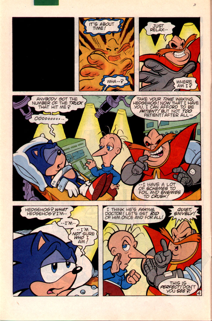 Sonic - Archie Adventure Series October 1995 Page 4